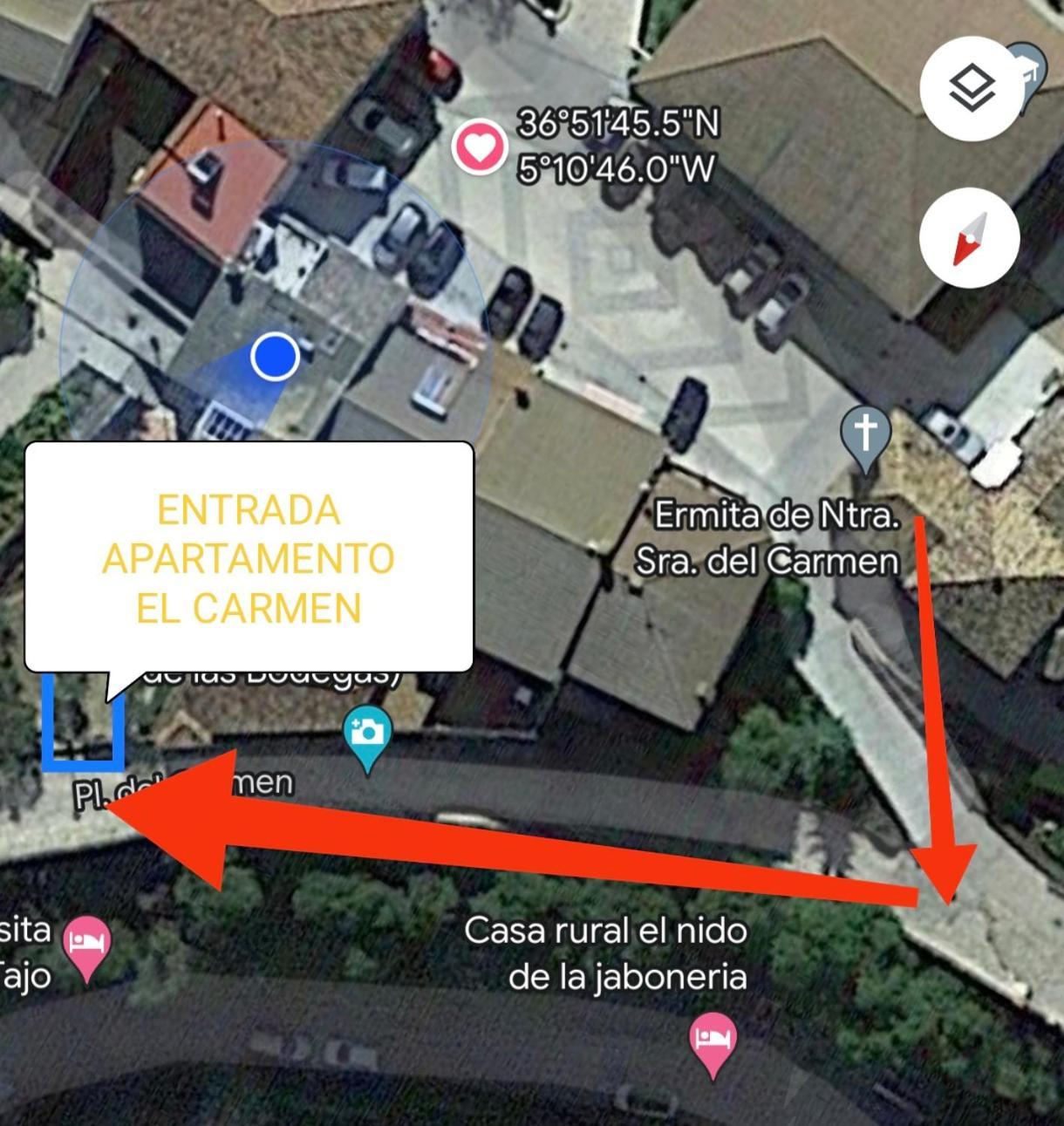 Apartamento El Carmen Setenil De Las Bodegas Exterior foto